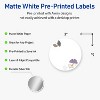 Avery Round Labels, Floral Design, 3" Diameter, 60ct - 2 of 4
