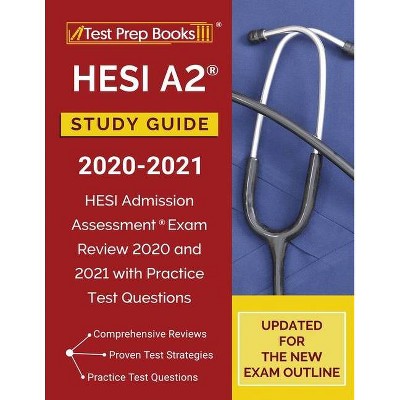 HESI A2 Study Guide 2020-2021 - by  Tpb Publishing (Paperback)