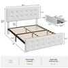 Bed Frame with 4 Storage Drawers and Headboard - 2 of 4