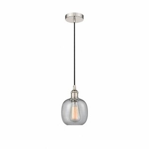 Belfast - 1 Light Cord Hung Mini Pendant In Industrial Style-9.75 Inches Tall and 6 Inches Wide - 1 of 1