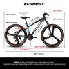 Gulches A27302M 27 inch wheel mountain bike, 21-speed disc brake trigger transmission, aluminum frame unisex mountain bike - 4 of 4