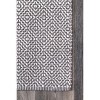 Nuloom Lorretta Geometric Cotton Indoor Area Rug Gray 5' x 8' - 3 of 4