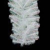 Vickerman 9'x14" White Iridescent Artificial Garland - 3 of 4
