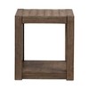 Liberty Furniture,Broadmore Living Room Square Chairside Table - Cobblestone Brown - 3 of 4
