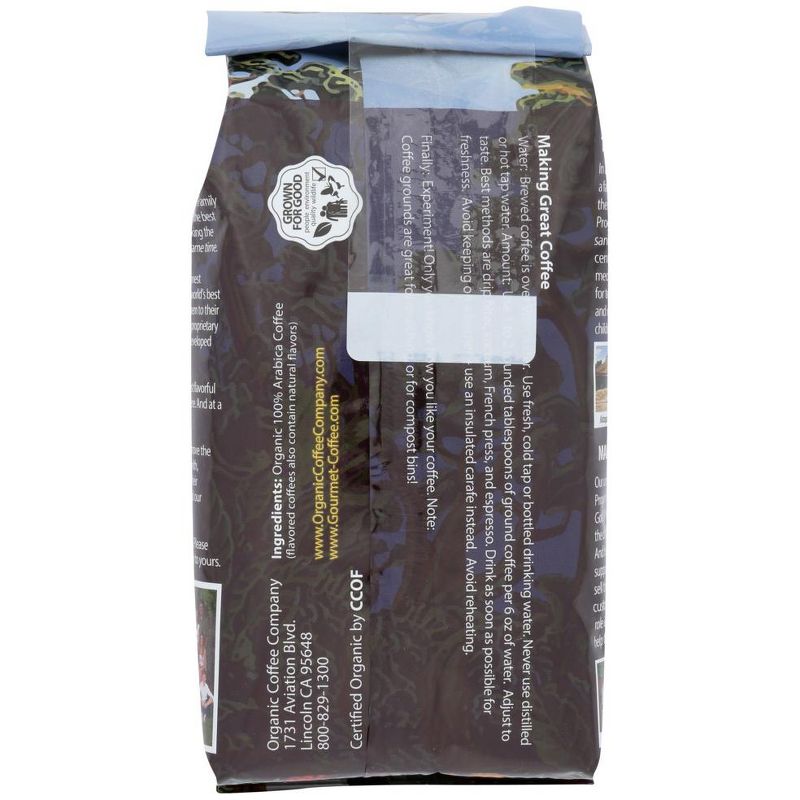 Organic Coffee Company Java Love Ground Coffee - Case of 6/12 oz Bags, 3 of 7