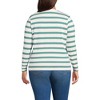 Lands' End Women's Relaxed Supima Cotton Long Sleeve V-Neck T-Shirt - 2 of 3