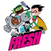 Teen Titans Go Fresh Boy's Navy T-shirt - 2 of 4