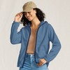 Lands' End Women's Anyweather RainDefense Fleece Full Zip Jacket - 4 of 4