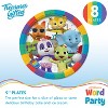 Treasures Gifted Word Party Plates 9in - Word Party Birthday Supplies - 8 Pack - 2 of 4