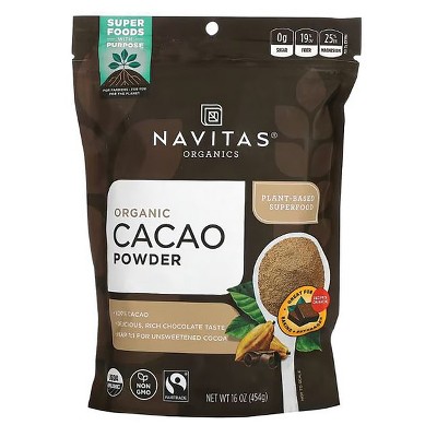 Navitas Organics Organic Cacao Powder.