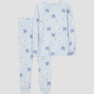 Carter's Just One You® Toddler 2pc Short Sleeve Comfy Soft Snug Fit Pajama Set - 1 of 4