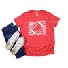 The Juniper Shop Football Game Day Stacked Wavy Toddler Short Sleeve Tee - 2 of 2