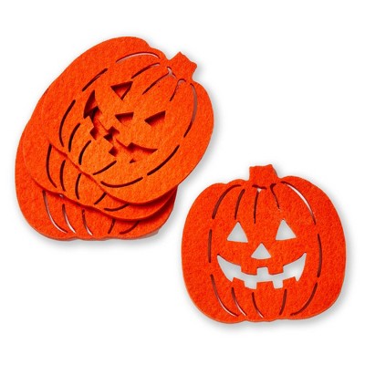 TAG Jack-O-Lantern Coaster S/4
