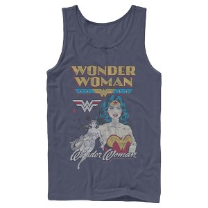 Men's Justice League Vintage Tank Top - 1 of 3