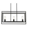 Elegant Lighting Voir 3 lights pendant in black - 3 of 4
