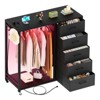 Aheaplus 45''W Rollway Dresser with Charge Station and LED Light, Chest With Drawers for Kids Room - 2 of 4