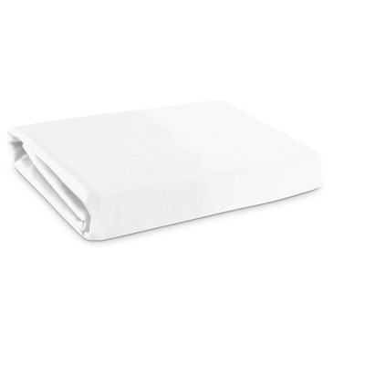 Kickoff 300 Thread Count 100% Organic Bamboo Viscose Flat Sheet Only, Extra Wide, Cooling & Breathable, Double Stitching, Bedding Sheet