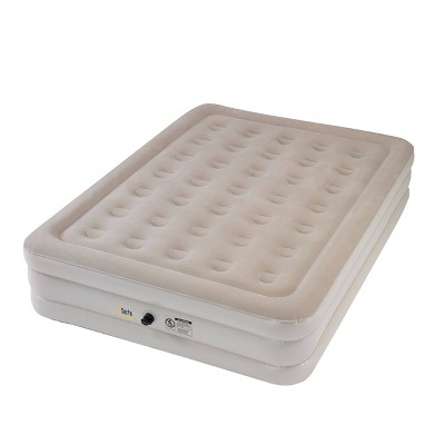 Serta 16" Air Mattress with External AC Pump - Queen