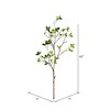 Vickerman 43" Artificial Green Milan Leaf Spray. Includes 2 sprays per pack. - 2 of 3