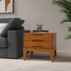 WyndenHall Pearson End Table Teak Brown - 3 of 4