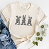 Simply Sage Market Women's Trio Leopard Bunnies Short Sleeve Graphic Tee - 3 of 3
