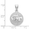 Black Bow Jewelry Sterling Silver Georgia Tech Yellow Jackets NCAA Pendant - 2 of 3