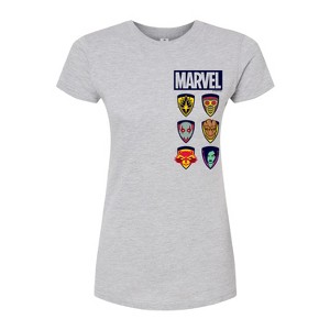 Women's - Marvel - Guardians of the Galaxy Icons Fitted Graphic T-Shirt - 1 of 3
