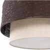 Mark & Day Alland 11"H x 22"W x 22"D Global Rust Ceiling Lights - 3 of 4