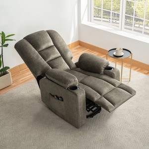 Home Imports Emporium Plush Power Lift Chair Recliner With Massage And Heat - 1 of 4