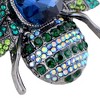Anna-Kaci Crystal Rhinestone Bee Crystal Rhinestone Brooch Pin - Elegant Enamel Insect Flower Jewelry for Women & Men - 4 of 4