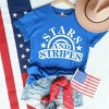 Simply Sage Market Women's Stars and Stripes Arched Short Sleeve Graphic Tee - 3 of 4
