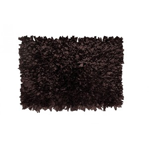 Bella Premium Jersey Shaggy Polyester with Cotton Backing Accent Rug - Home Weavers - 1 of 2