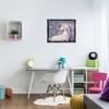 Stupell Industries Purple Unicorn in Starry Sky Floating Frame Canvas Art - 3 of 4