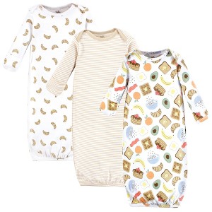 Touched by Nature Organic Cotton Gowns, Breakfast Croissant - 1 of 4