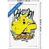 Trends International Pokémon: Expressive Doodle - I Choose You! Framed Wall Poster Prints - 3 of 4