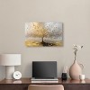 Art Remedy Tree of Golden Leaves Colorful Tree Art Unframed - 2 of 4