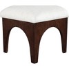 Meridian Furniture,Lawson Chenille Fabric Upholstered Ottoman - 3 of 4