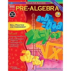 Carson Dellosa Education Pre-Algebra Resource Book, Grades 6-8 - 1 of 3