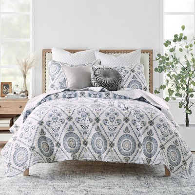 Maeve Neutral King Quilt Set - Levtex Home