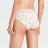 Women's Cotton Bikini Underwear with Lace - Auden™ - 2 of 4