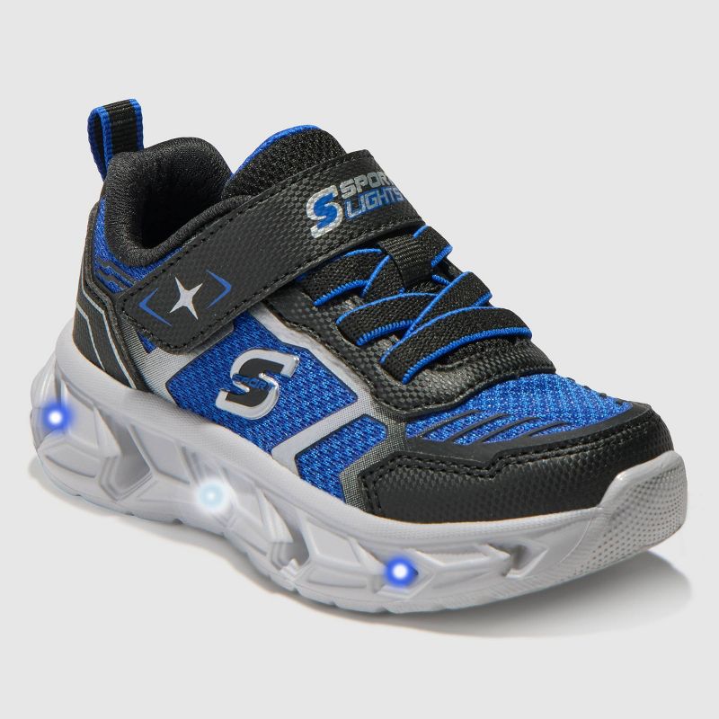 S Sport By Skechers Toddler Alek Light Up Sneakers - Blue 5T
