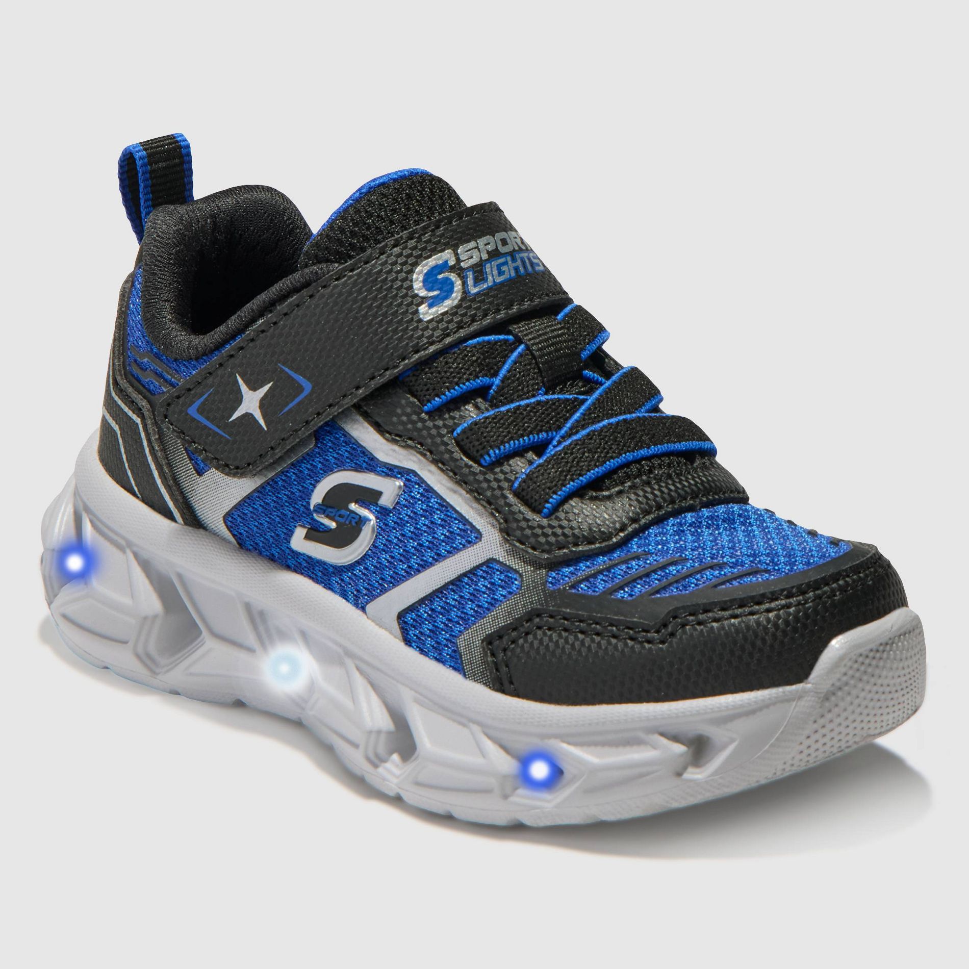S Sport By Skechers Toddler Alek Light Up Sneakers - Blue