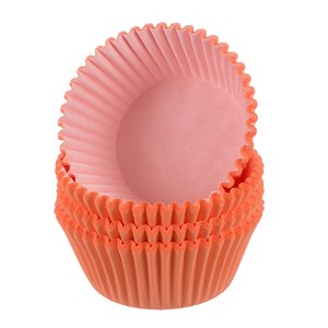 Unique Bargains Greaseproof Disposable Standard Size Cake Cookie Baking Cups 100 Pcs - 1 of 4