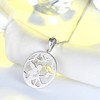 Fairy Sterling Silver Pendant Chain Necklace Women Whimsical Fairies Ginger Lyne Collection - 2 of 4