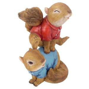 Design Toscano Leaping Squirrels Garden Statue - 1 of 4