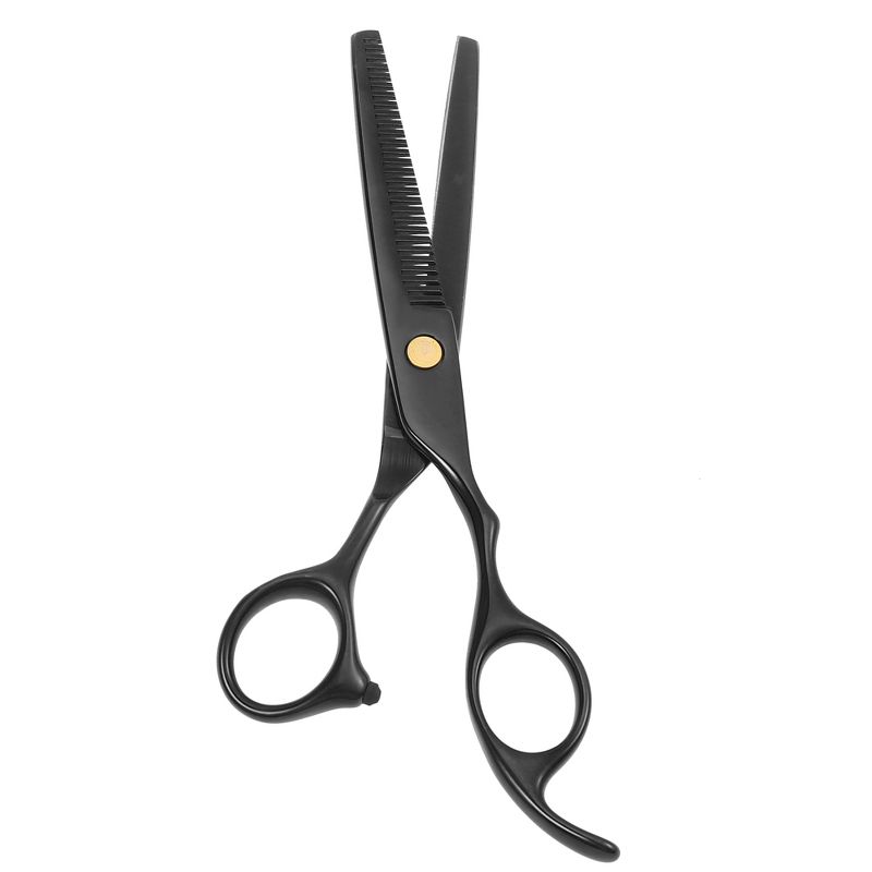 Unique Bargains Portable Thinning Scissors for Long Short Thick Hard Soft Hair for Men Women 6.69 Inch Length, 1 of 5