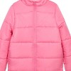 LONDON FOG Little/Big Girls' Fleece Lined Hooded Puffer Coats - 2 of 4