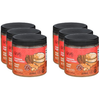 B Nutty Peanut Butter Cinammon Sugar Cookie - Case of 6 - 9 Oz