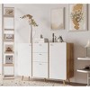 NicBex Buffet Cabinet with Storage Kitchen Cabinet Coffee Bar Sideboard Cabinet for Kitchen,Dining Room,Hallway - 2 of 4