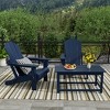 WestinTrends  3-Piece Outdoor Paio Adirondack Conversation Set - 2 of 4